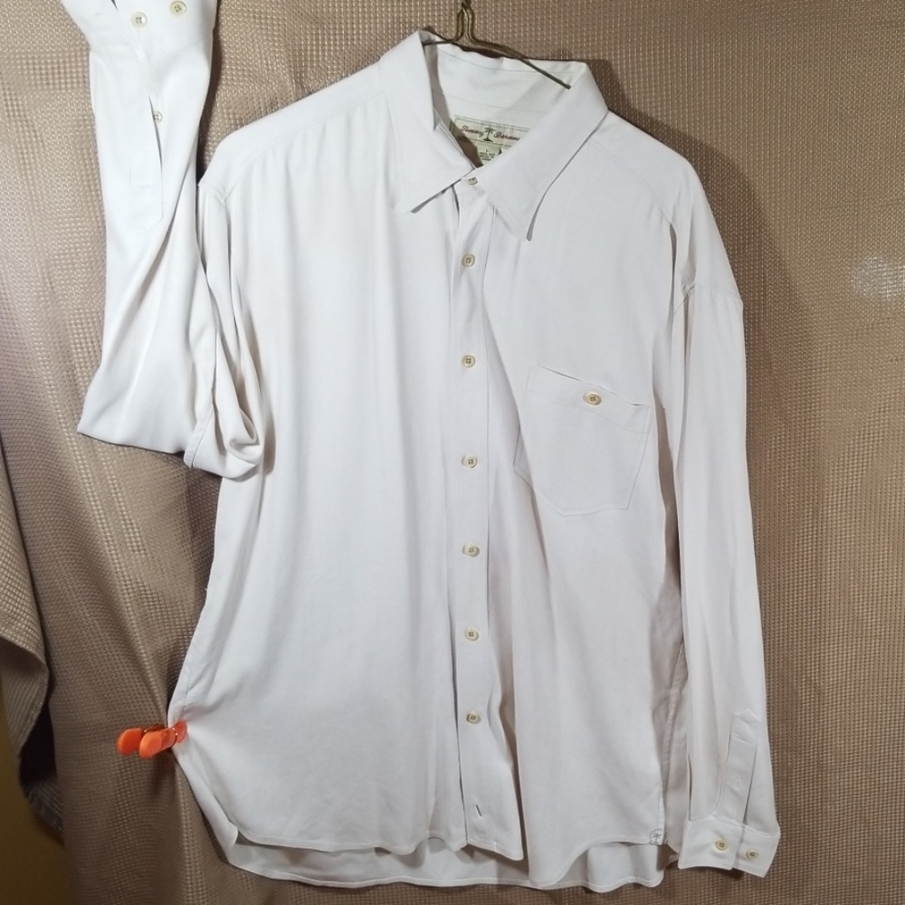 Tommy Bahama Silk Casual Long Sleeve Shirt Large